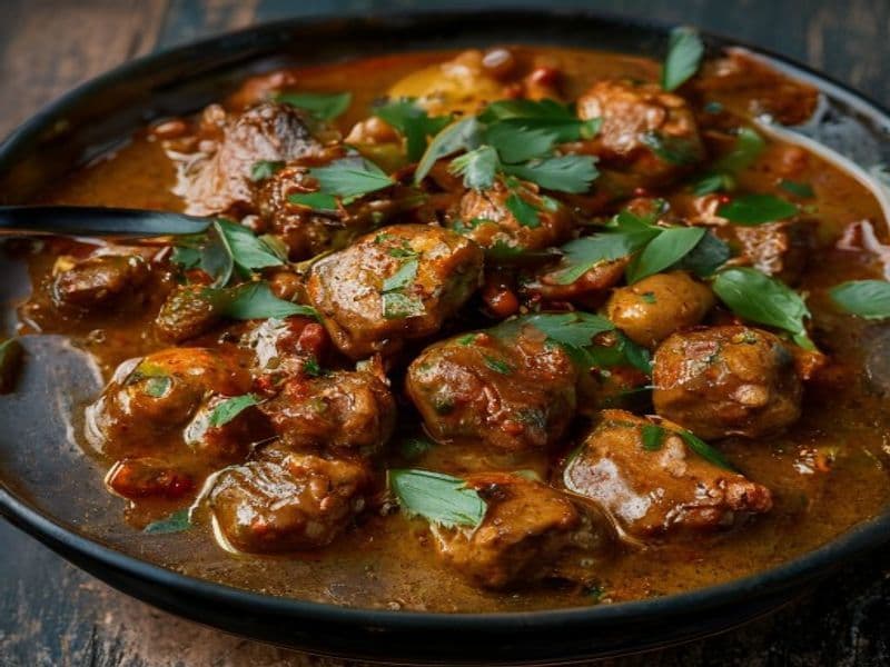 Chicken Do Pyaza