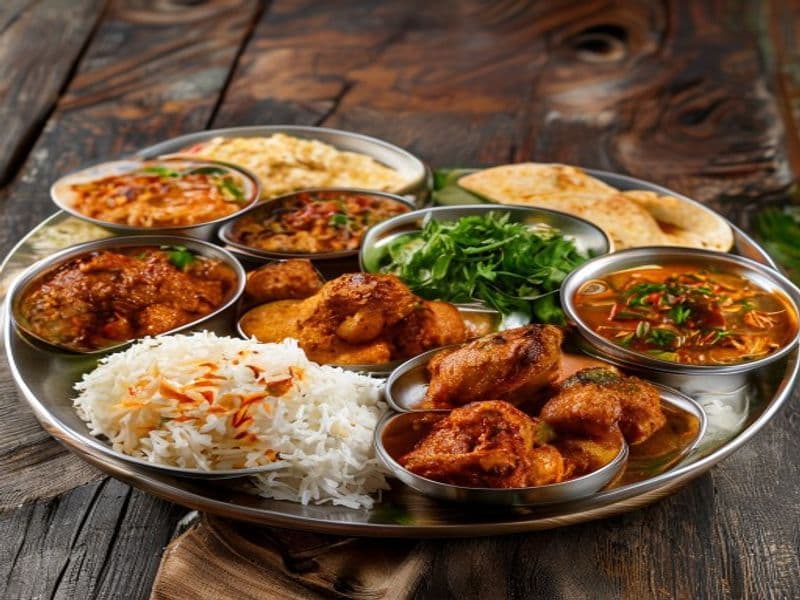 Chicken Thali