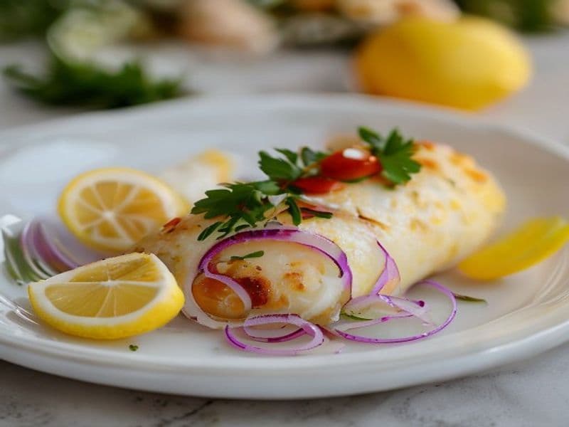 Egg Chicken Roll
