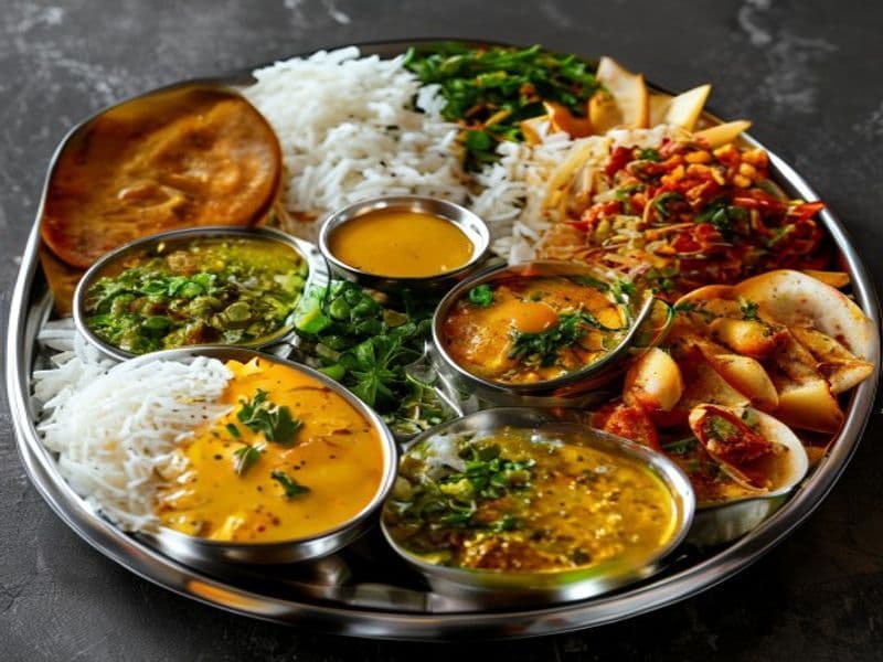 Egg Thali