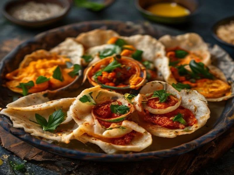 Fried Papad