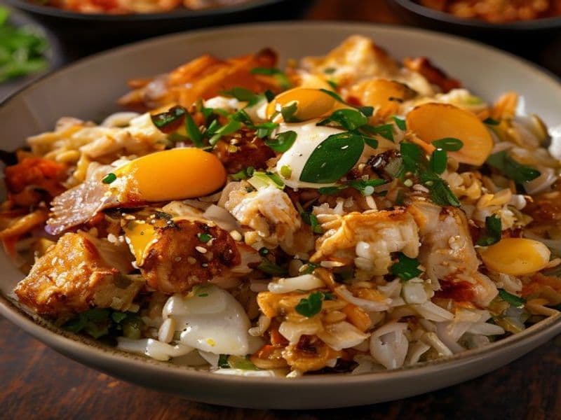 Mixed Fried Rice (Chicken & Egg)