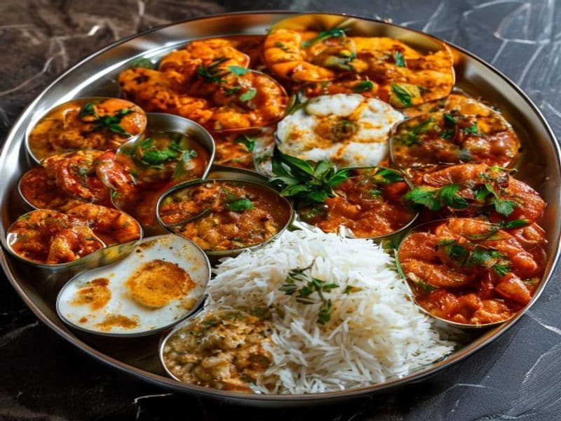 Prawn Thali