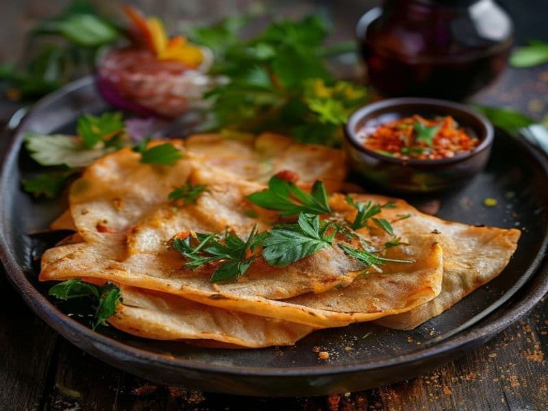 Roasted Papad